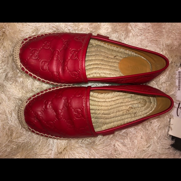 Gucci Espadrilles 37 Red - Picture 2 of 6